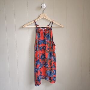 Collective Concepts Paisley Keyhole Handkerchief Halter, S